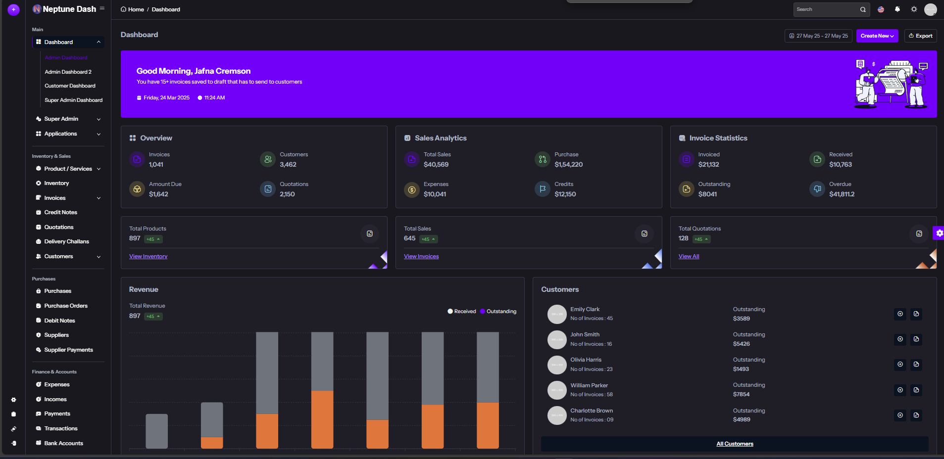 Dashboard Preview 1